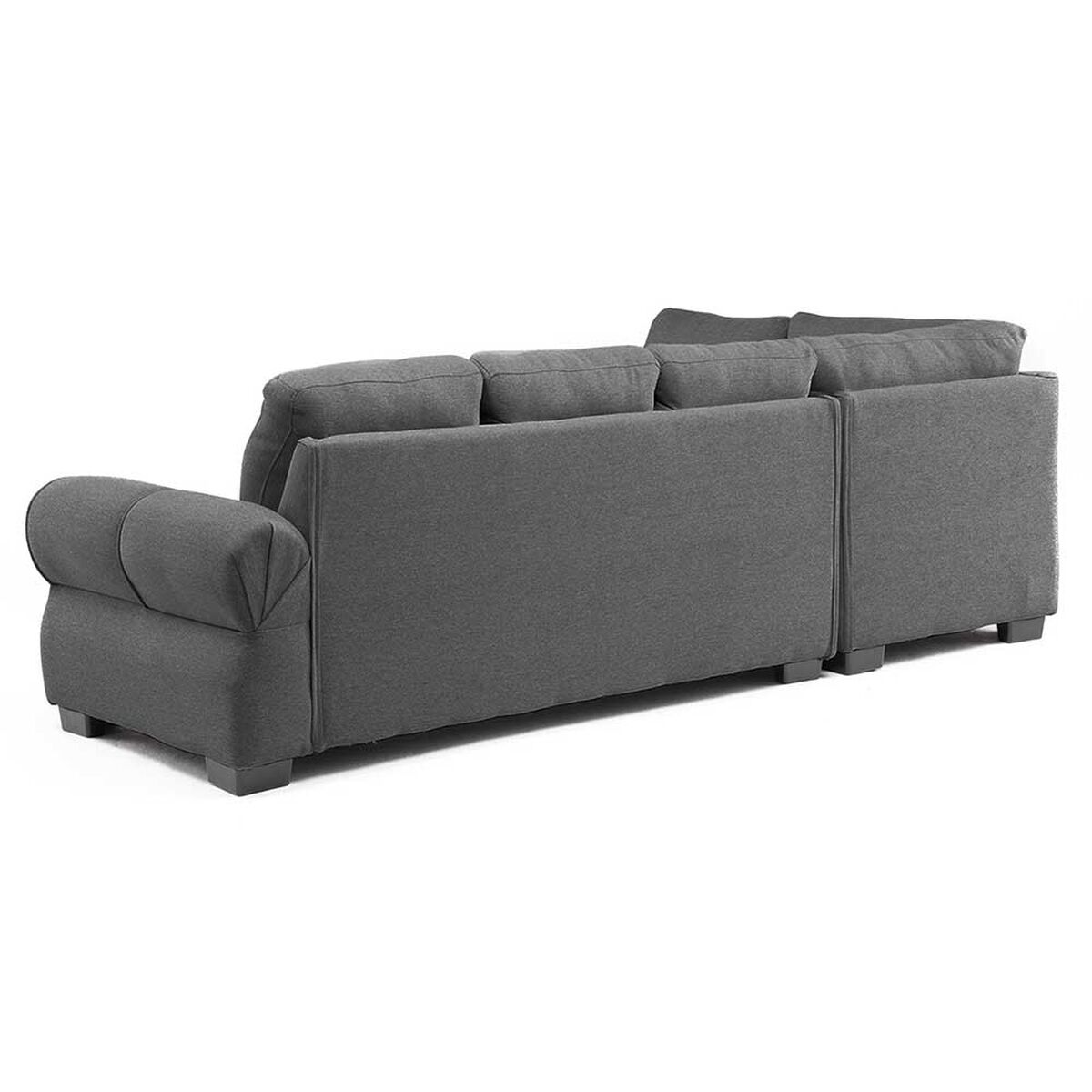 Sof&aacute; Seccional Living Factory Michigan 6 Cuerpos Gris