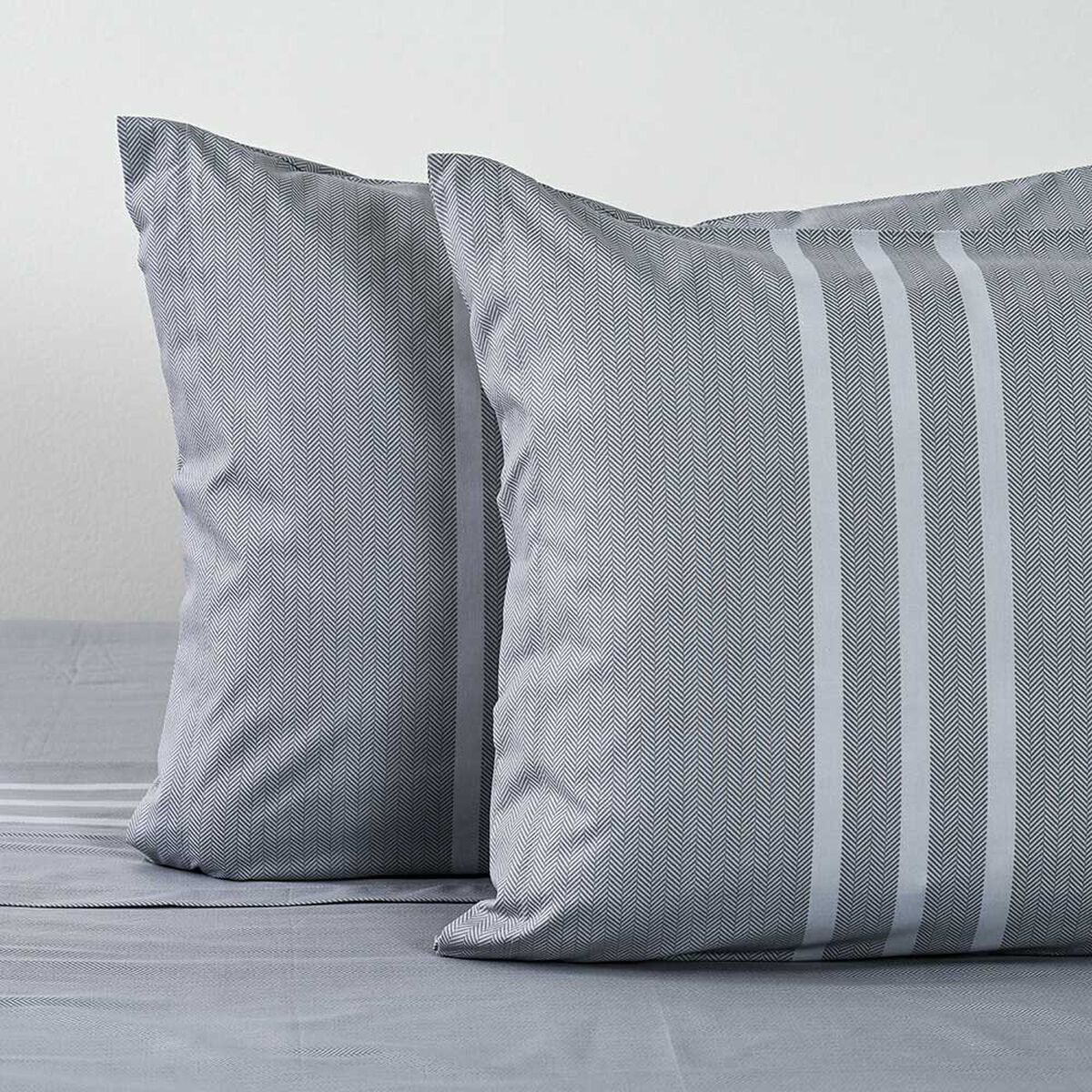 Juego de S&aacute;banas American Family King Trami 144 Hilos Gris