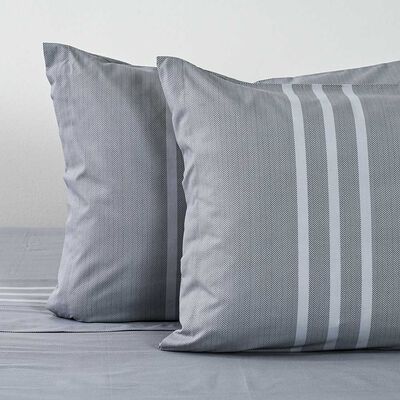 Imagen 2 del producto Juego de Sábanas American Family King Trami 144 Hilos Gris