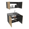 Set Lavaplatos Derecho Tuhome Napoles Fresno Wengue