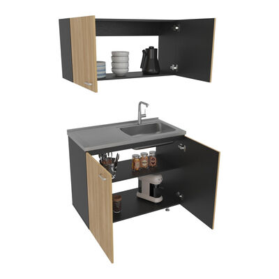 Set Lavaplatos Derecho Tuhome Napoles Fresno Wengue