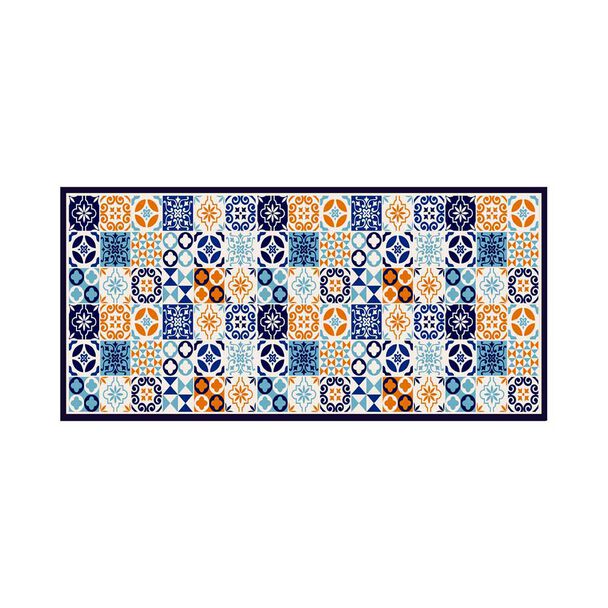Alfombra Davanti Baldosa Mediterranea 70 x140 Baldosa Mediterranea