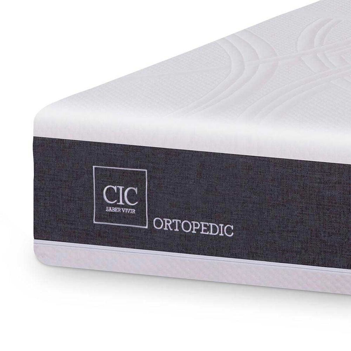 Colch&oacute;n CIC  1,5 Plazas New Ortopedic + Plum&oacute;n