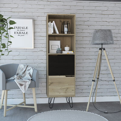 Imagen 1 del producto Librero Audra 2 Puertas - Duna / Wengue