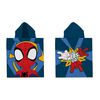 Toalla con Capucha Infantil Spiderman Webs 60 x 120 cm