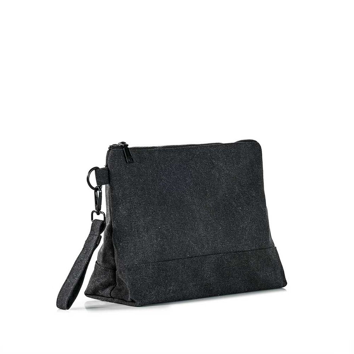 Neceser Elements & Co Canvas Negro 28x21 cm