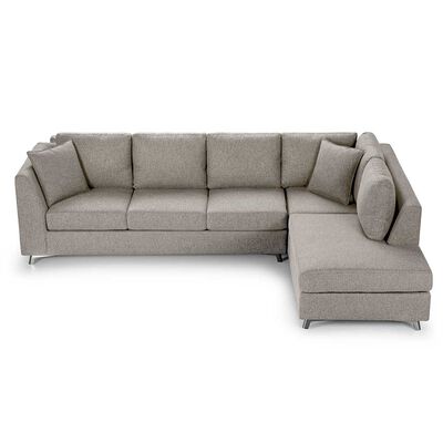Imagen 2 del producto Sofá Seccional Derecho Rosen Carter 3-1 Cuerpos Ceniza