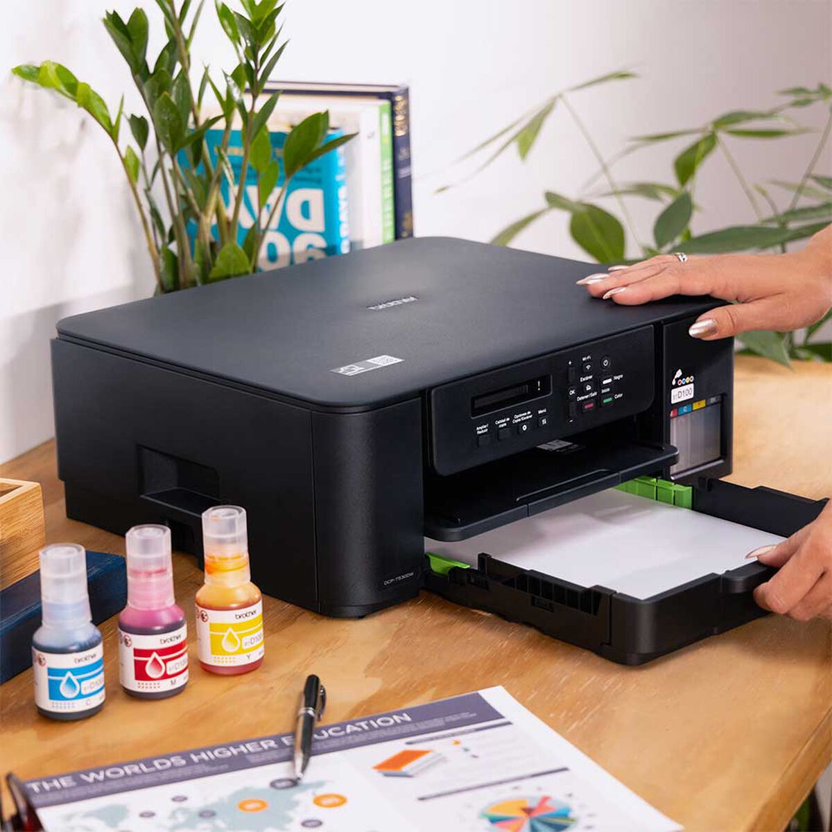 Multifuncional Brother Tinta Continua DCPT530DW Wifi y Dúplex