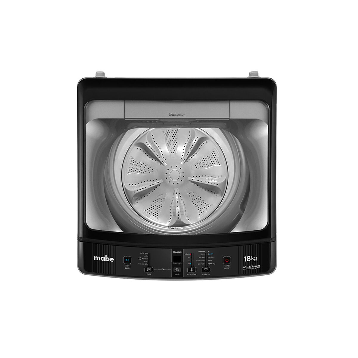 Lavadora Secadora Mabe LMA8120WGCL0 18 kg/8 kg.