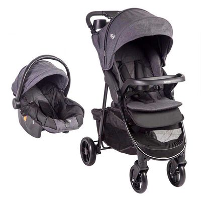 Imagen 1 del producto Coche Travel System Bebe Sienna Gris Bebesit