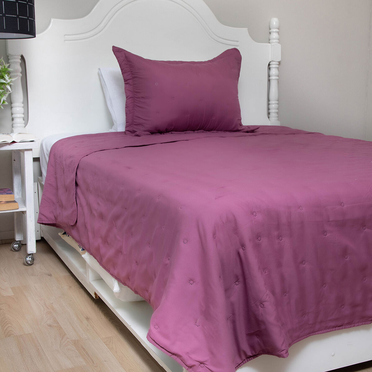 Quilt Doral 1,5 Plazas Obispo Juliett