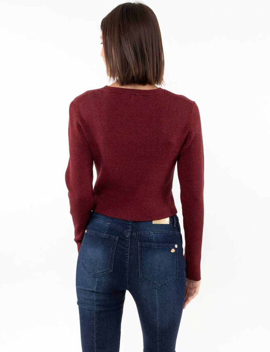 Sweater Crop Mujer Fiorucci