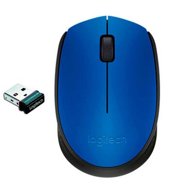Imagen 1 del producto Mouse Óptico Inalámbrico Logitech M170 Azul