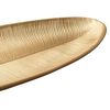 Bandeja Decorativa Madera Vgo Rectangular 59 x 21 cm Dorado