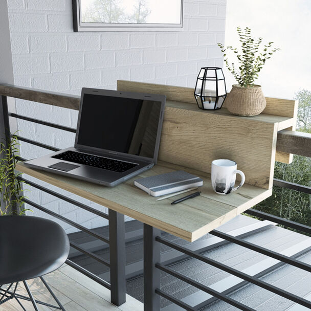 Escritorio de Balcón TuHome Office 1 Duna