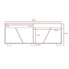 Rack TV Hasta 70'' Fraktal TuHome