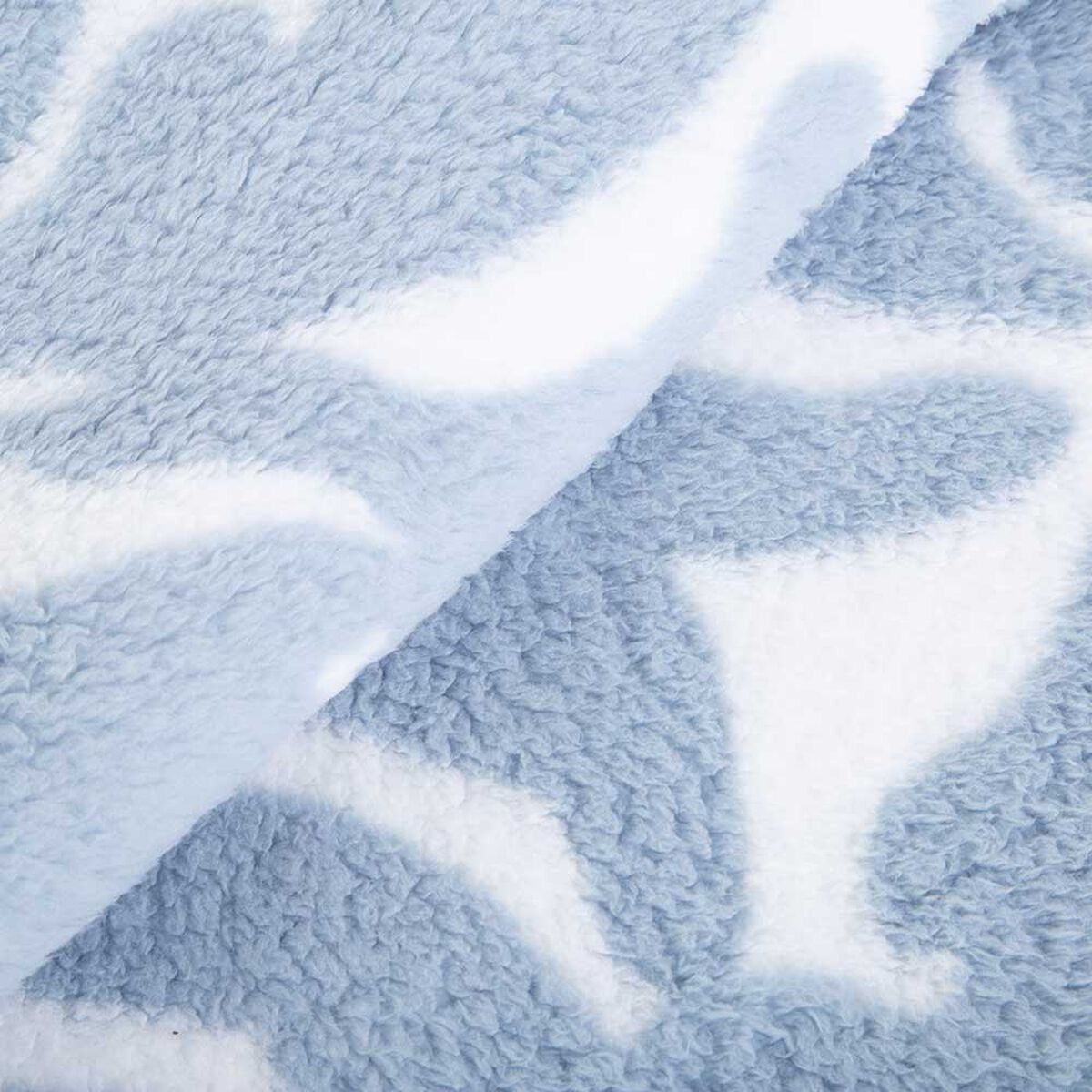 Frazada Sherpa Dreams 2 Plazas Blu