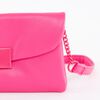 Cartera Cross Bag Fucsia Eco Cuero Mujer Icono