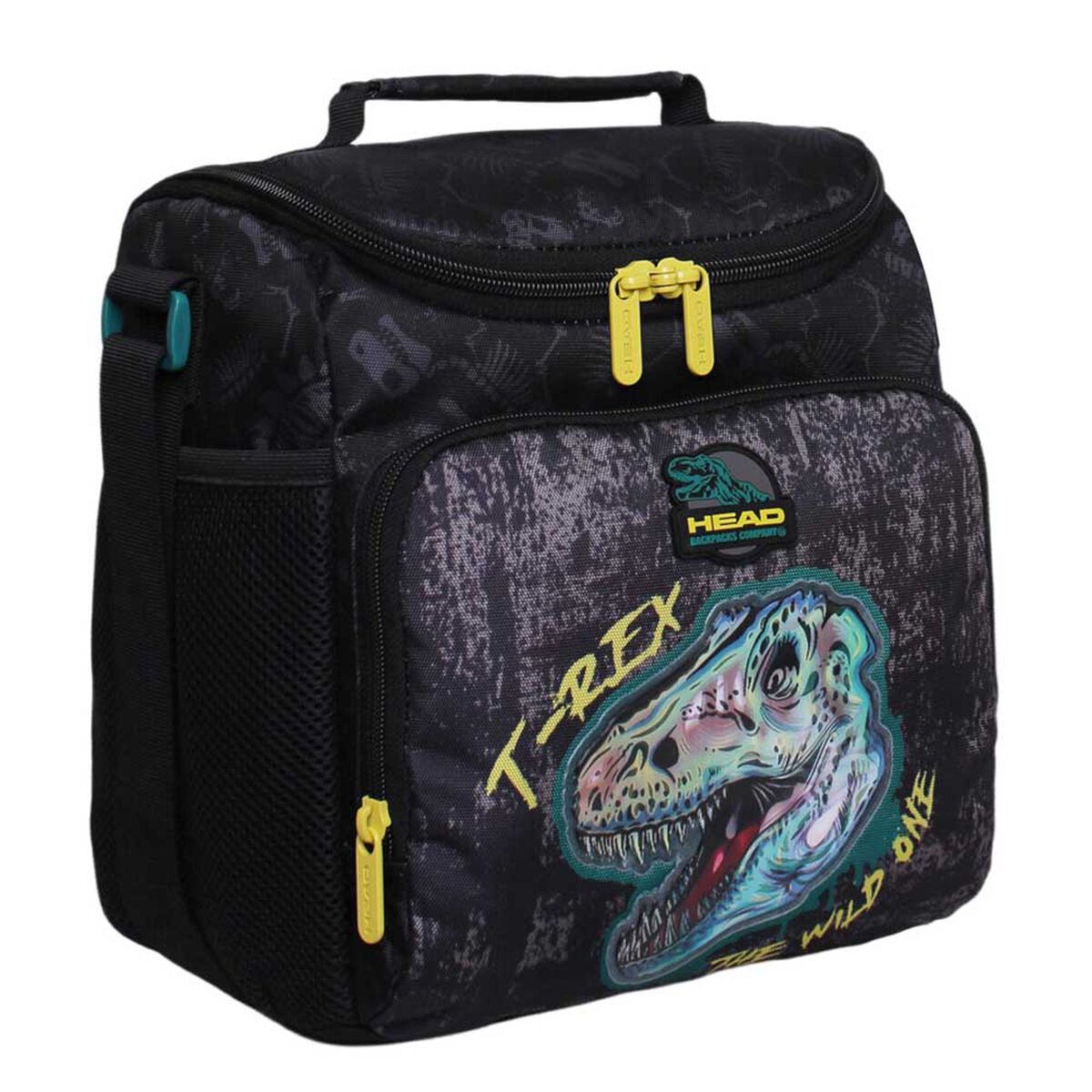 Lonchera Freeze Dino 3D Negro Head
