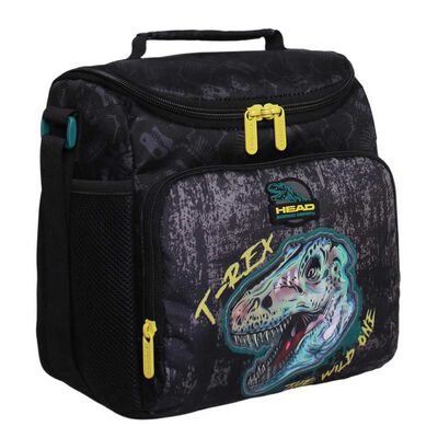 Lonchera Freeze Dino 3D Negro Head