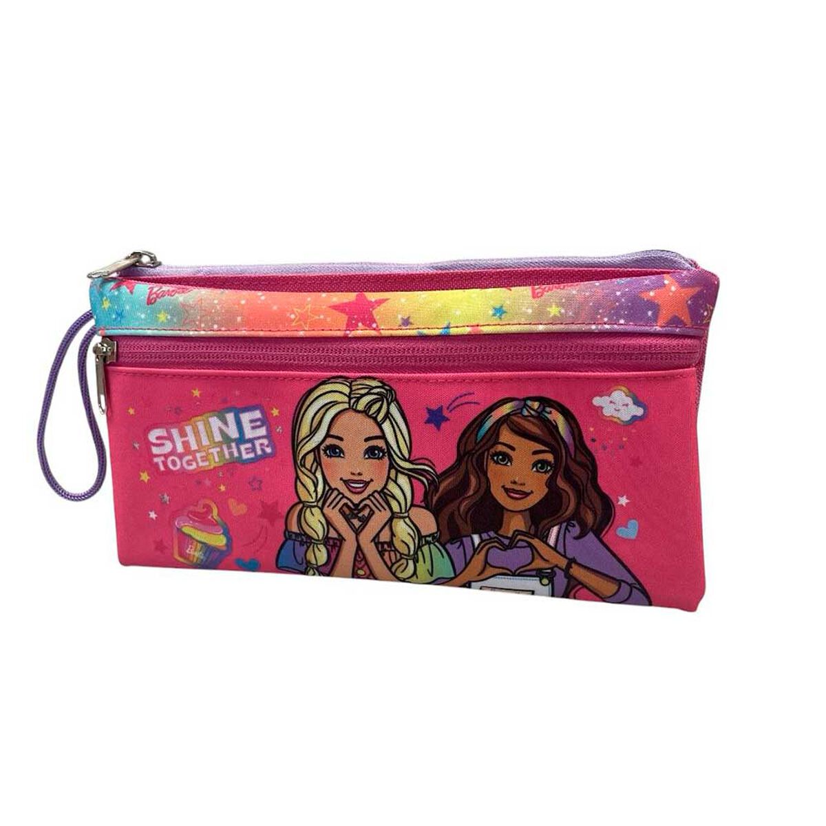 Estuche Doble Cierre 2 Diseños Surtido Barbie