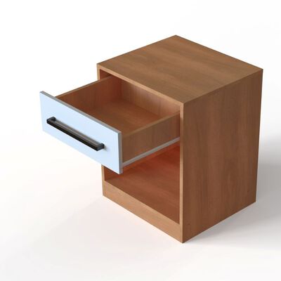 Imagen 2 del producto Velador Roca Guayacan 1 Cajón Canela Negro