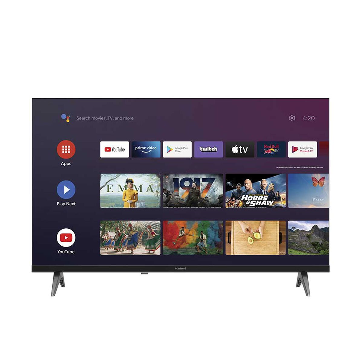 LED 32'' Master-G MGAE32F Android TV HD