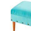 Pouf Bodevir Provenza Tacha Felpa 04 Turquesa 