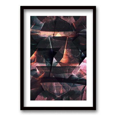 Cuadro Decorativo Retela Abstract Pink 40 x 30 cm