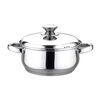 Batería de Cocina Acero Inoxidable Fantuzzi Pavia Plateado 6 Piezas