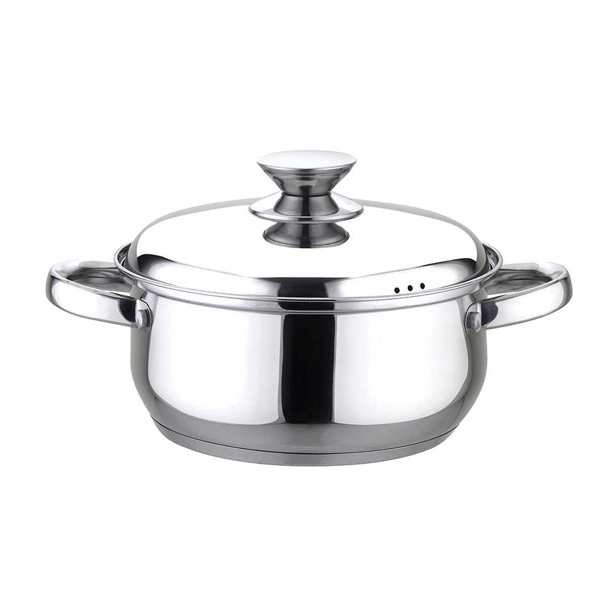 Batería de Cocina Acero Inoxidable Fantuzzi Pavia Plateado 6 Piezas