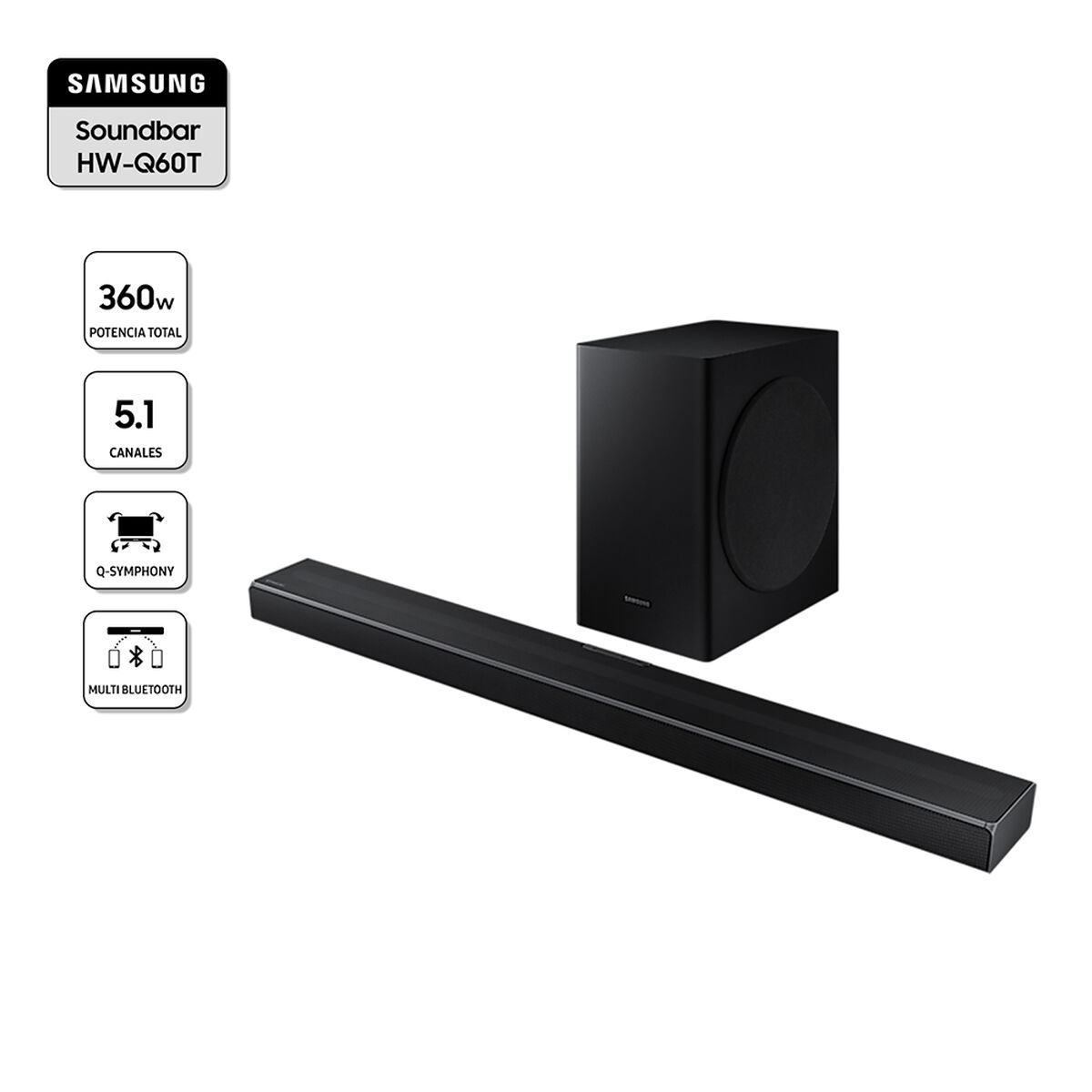 Soundbar Samsung HW-Q60T/ZS