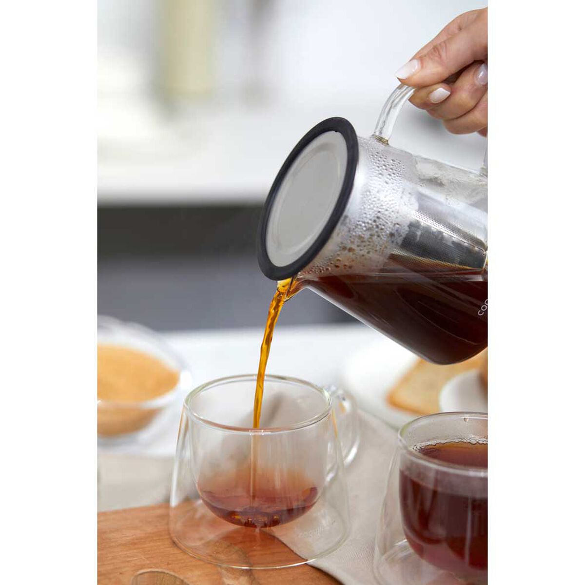 Tetera Vidrio Coquinaria 650 ml