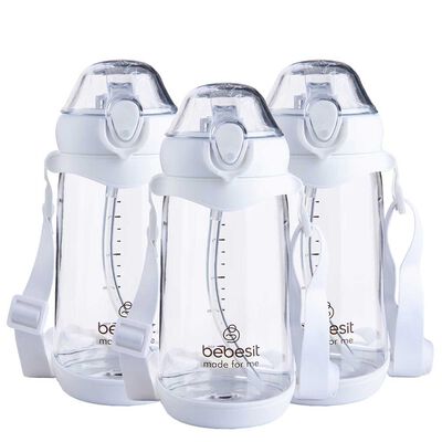 Imagen 1 del producto Vaso de entrenamiento Pack x 3 600ml Antiderrame 12M+ Bebesit