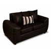 Juego de Living Elegant Detail New Houston 3-2-1 Cuerpos Caf&eacute;
