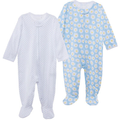 Imagen 1 del producto Pack 2 Osito de Algodón Chess Baby Celeste, Coral, Rosa