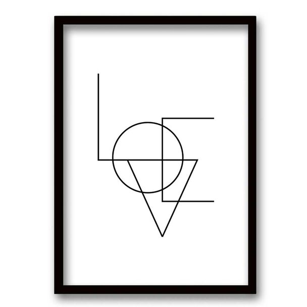 Cuadro Decorativo Retela Love 70 x 50 cm