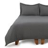 Quilt CIC Super King Gris Microfibra