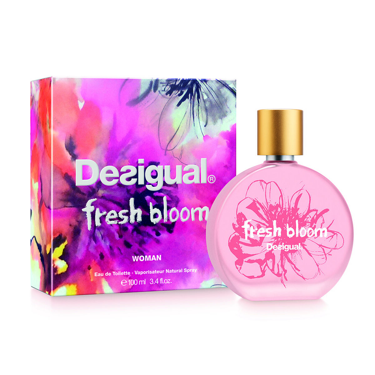 Perfume Desigual Fresh Bloom EDT 100 ml