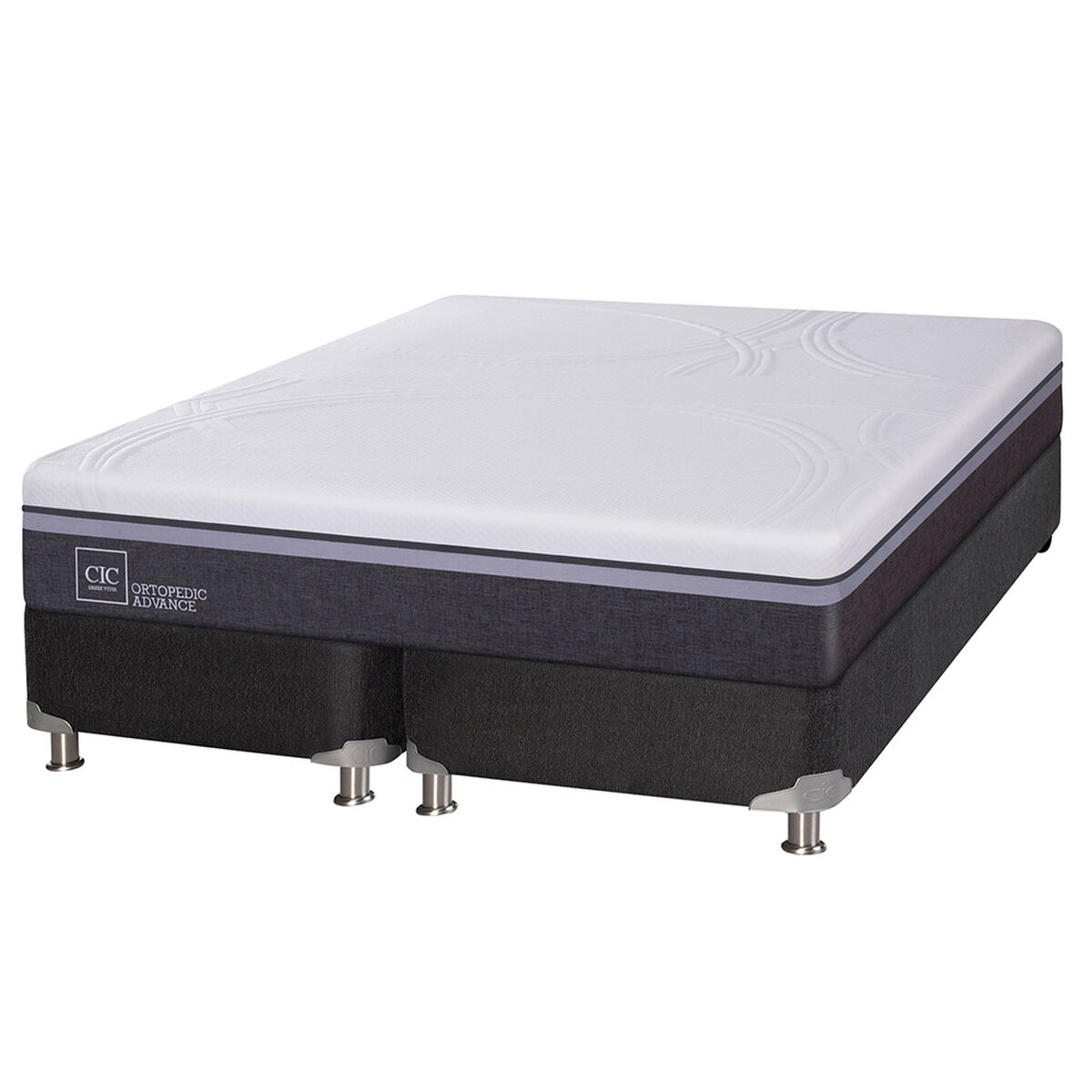 Box Spring CIC 2 Plazas Ortopedic Advance