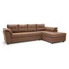 Sofá Seccional Muebles MPR Journey 3 Café