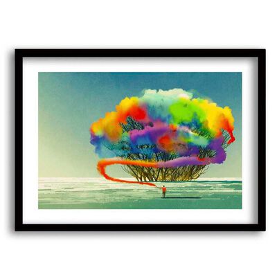 Cuadro Decorativo Retela Colors 70 x 50 cm