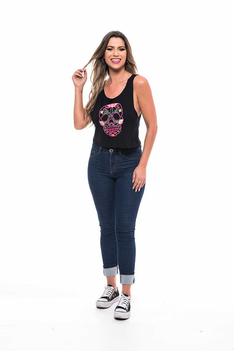Pack 2 Poleras Mujer Rock Caviar