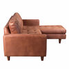 Sofá Cuero Latam Home Nápoles Chaise Longue 2 Cuerpos Derecho