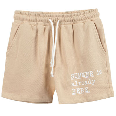 Imagen 1 del producto Short Niña Mila Beige, Celeste, Negro