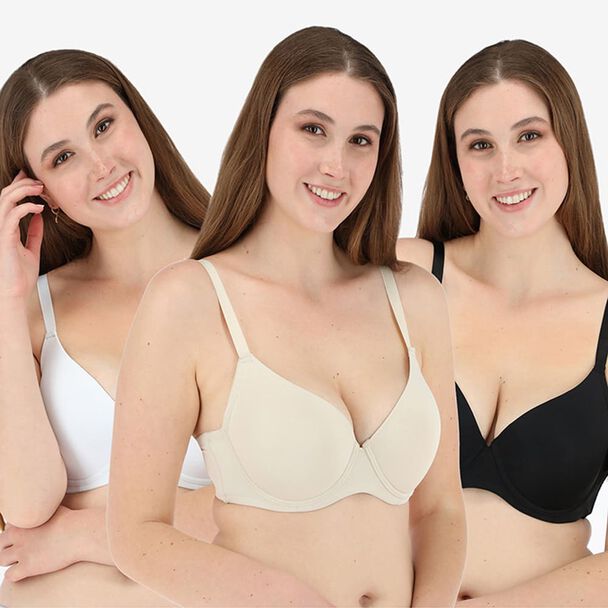 Pack 3 Sostenes Mujer Flores