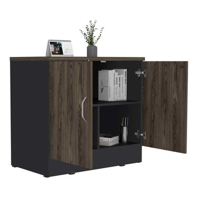 Imagen 2 del producto Mueble Archivador TuHome Home Office Negro Soft Coñac