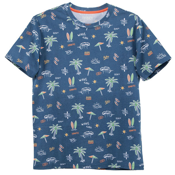 Polera Estampada Manga Corta Niño Cutback