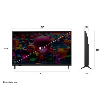 Imagen 2 del producto LED 43"" LG 4K Ultra HD 43UA7500PSA.AWH