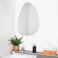 Espejo Tuhome Sakura  70 x 50 cm Diseno Gota Irregular